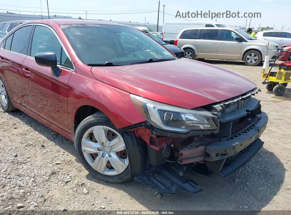 4S3BNAB68K3003327 2019 SUBARU LEGACY Red 