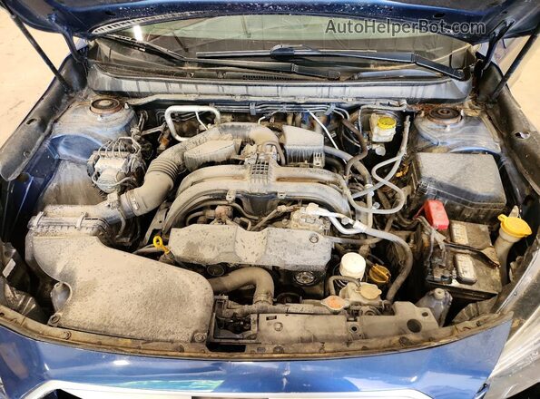 4S3BNAB68K3012349 2019 SUBARU LEGACY Blue Սալոնի հետևի տեսք