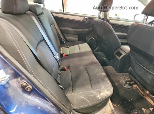 4S3BNAB68K3012349 2019 SUBARU LEGACY Blue Հետևի նստատեղերի տեսք