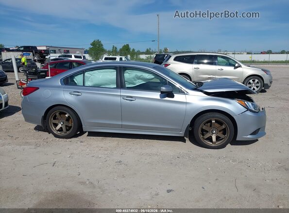 4S3BNAC61H3018663 2017 SUBARU LEGACY Silver უკანა სალონის ხედი