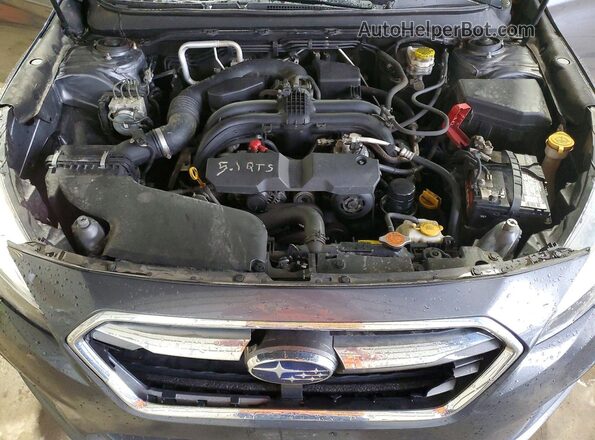 4S3BNAC61J3007765 2018 SUBARU LEGACY Gray Սալոնի հետևի տեսք