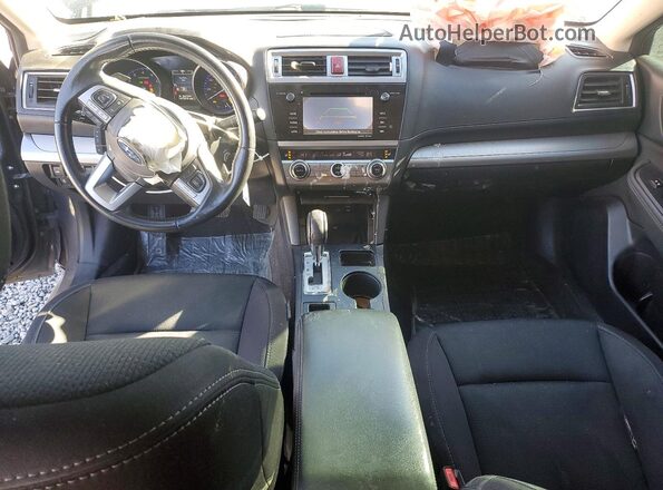 4S3BNAC63G3049346 2016 SUBARU LEGACY Угольный Вид панели приборов