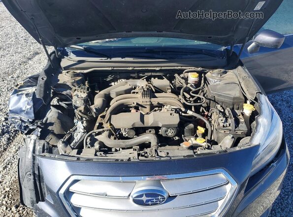 4S3BNAC63G3049346 2016 SUBARU LEGACY Угольный Вид задней части салона