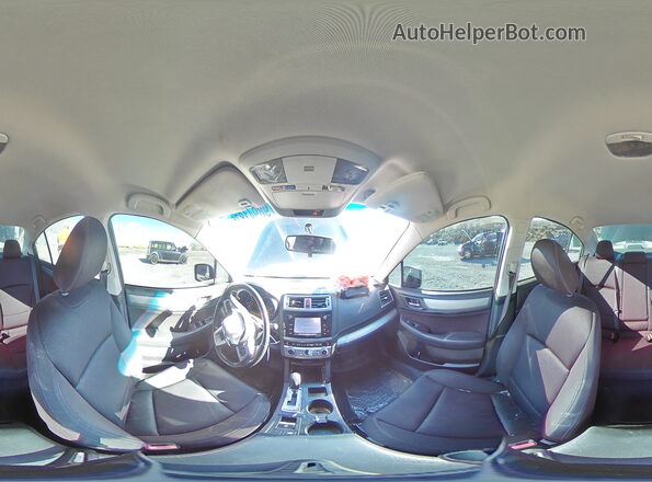 4S3BNAC63G3049346 2016 SUBARU LEGACY Угольный Панорамный вид салона 360°