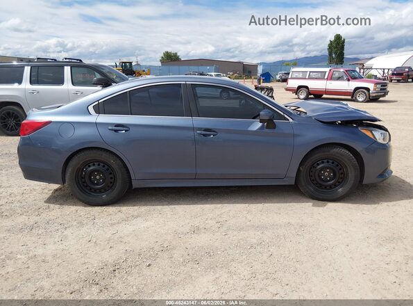 4S3BNAC63G3055776 2016 SUBARU LEGACY Синий Вид задней части салона
