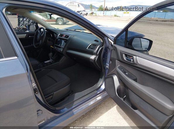 4S3BNAC63G3055776 2016 SUBARU LEGACY Синий Вид салона спереди