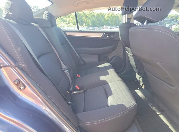4S3BNAC63H3012542 2017 SUBARU LEGACY Blue Вид задніх сидінь