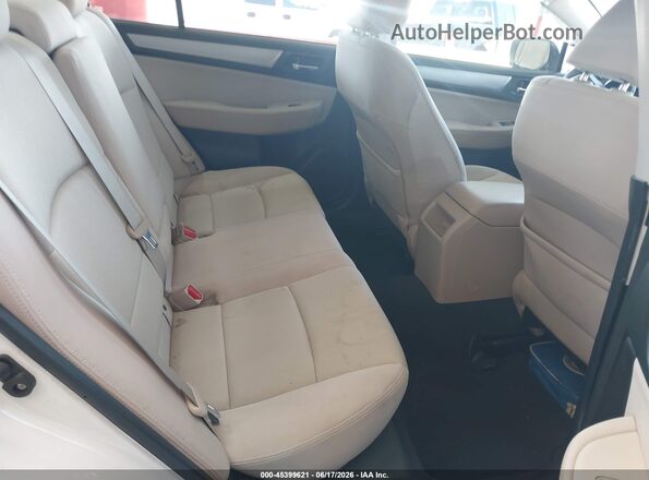 4S3BNAC63H3037232 2017 SUBARU LEGACY White VIN კოდის სტიკერის ხედი