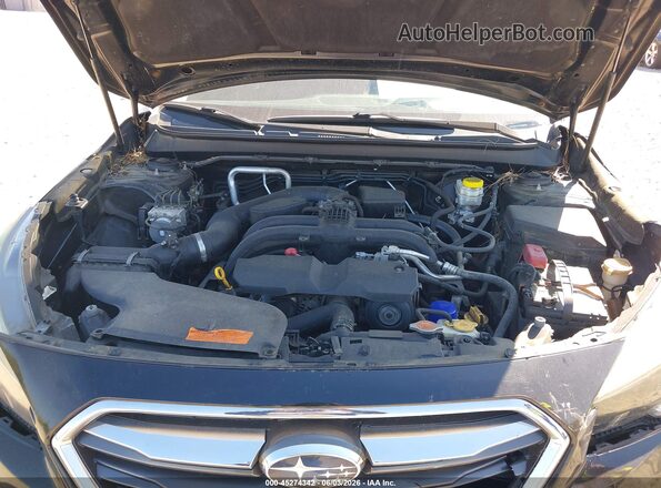 4S3BNAC64J3035852 2018 SUBARU LEGACY Black Вид ззаду