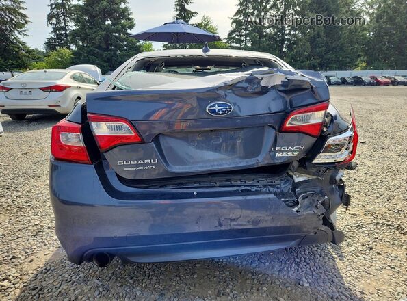 4S3BNAC65H3042304 2017 SUBARU LEGACY Gray Հետևի տեսք