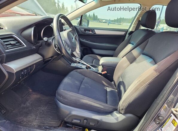 4S3BNAC65H3042304 2017 SUBARU LEGACY Gray Սալոնի դիմացի տեսք