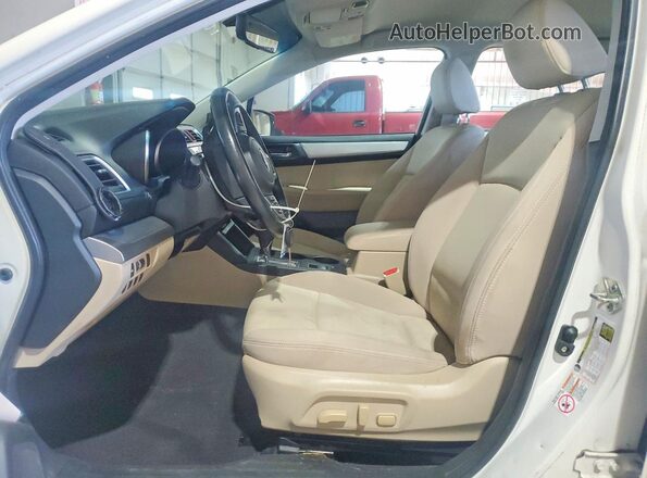 4S3BNAC66H3021851 2017 SUBARU LEGACY White Front interior view