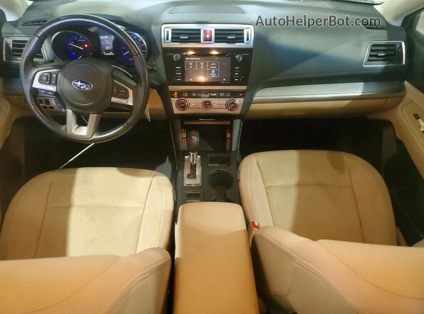 4S3BNAC66H3021851 2017 SUBARU LEGACY White Dashboard view