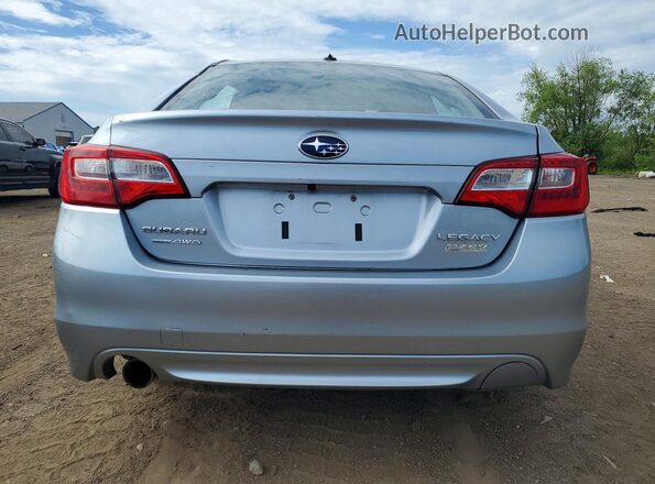 4S3BNAC66H3025589 2017 SUBARU LEGACY Silver უკანა ხედი