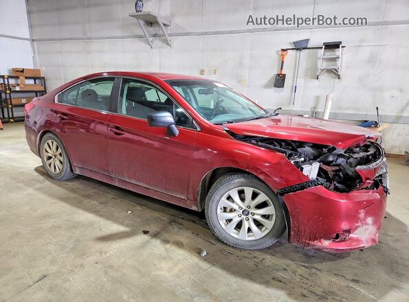 4S3BNAC67H3041400 2017 SUBARU LEGACY Red 