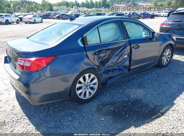 4S3BNAC67H3063445 2017 SUBARU LEGACY Gray Trasero derecho