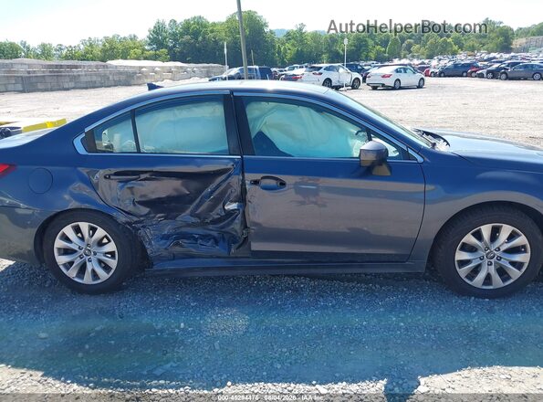 4S3BNAC67H3063445 2017 SUBARU LEGACY Gray Vista interior trasera
