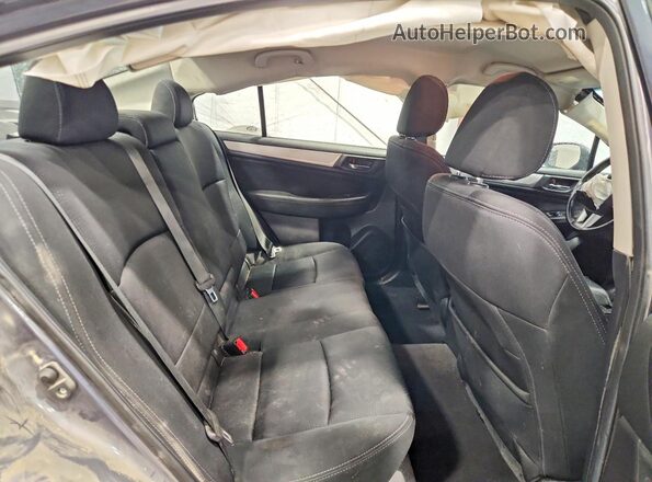 4S3BNAC68G3007741 2016 SUBARU LEGACY Blue Հետևի նստատեղերի տեսք