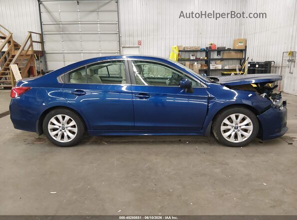 4S3BNAC68G3028590 2016 SUBARU LEGACY Синий Панорамный вид салона 360°
