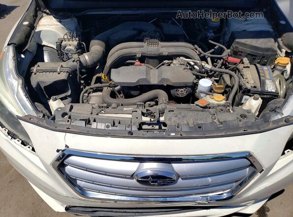 4S3BNAC68G3051125 2016 SUBARU LEGACY White Rear interior view