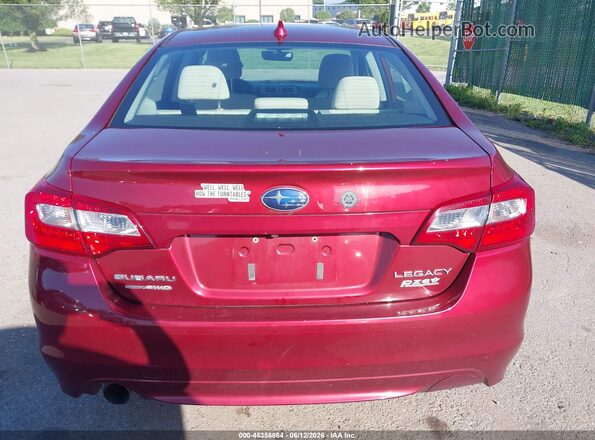 4S3BNAC68H3033810 2017 SUBARU LEGACY Red 