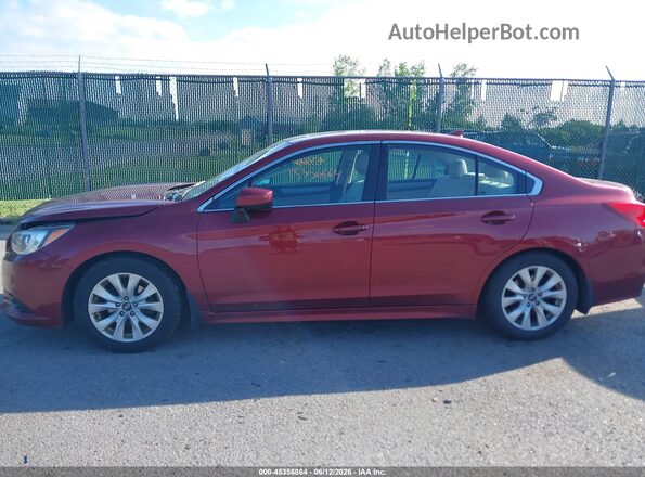4S3BNAC68H3033810 2017 SUBARU LEGACY Red 360 interior view