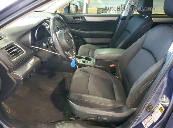 4S3BNAC68J3012154 2018 SUBARU LEGACY Blue Вид салону спереду