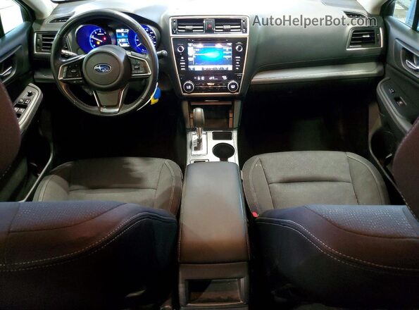 4S3BNAC68J3012154 2018 SUBARU LEGACY Blue Вид панелі приладів