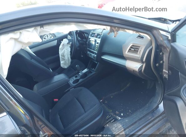 4S3BNAC69H3046730 2017 SUBARU LEGACY Серый Вид салона спереди