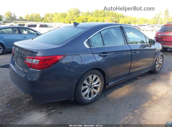 4S3BNAC69H3046730 2017 SUBARU LEGACY Серый Задняя правая четверть