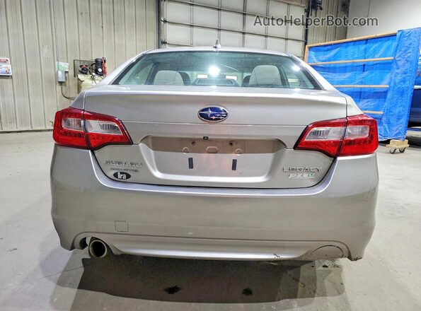 4S3BNAC69H3052057 2017 SUBARU LEGACY Beige Вид ззаду