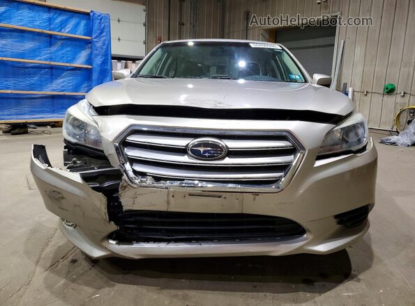 4S3BNAC69H3052057 2017 SUBARU LEGACY Beige Вид спереду