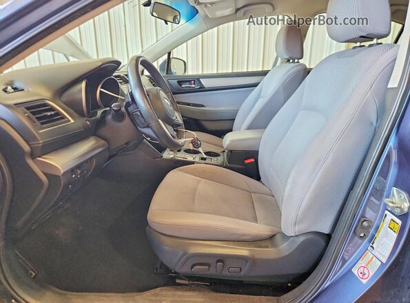 4S3BNAC69J3022272 2018 SUBARU LEGACY Gray Widok wnętrza z przodu