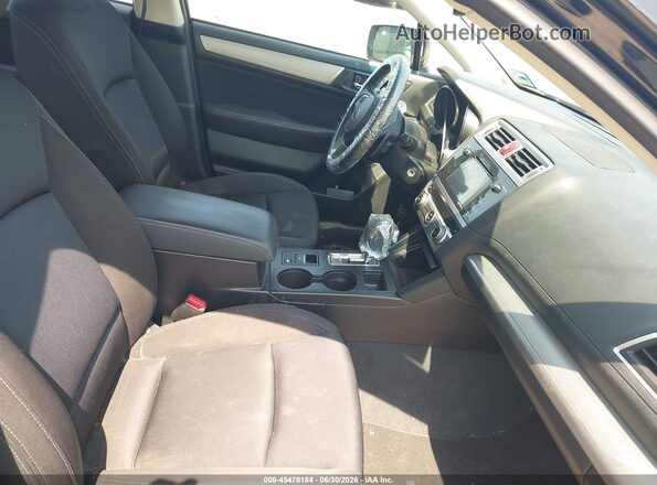 4S3BNAD62H3026379 2017 SUBARU LEGACY Black Front interior view