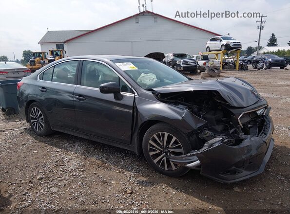 4S3BNAD62J3034956 2018 SUBARU LEGACY Gray Widok wnętrza z tyłu