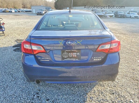 4S3BNAD63H3048567 2017 SUBARU LEGACY Blue Вид ззаду