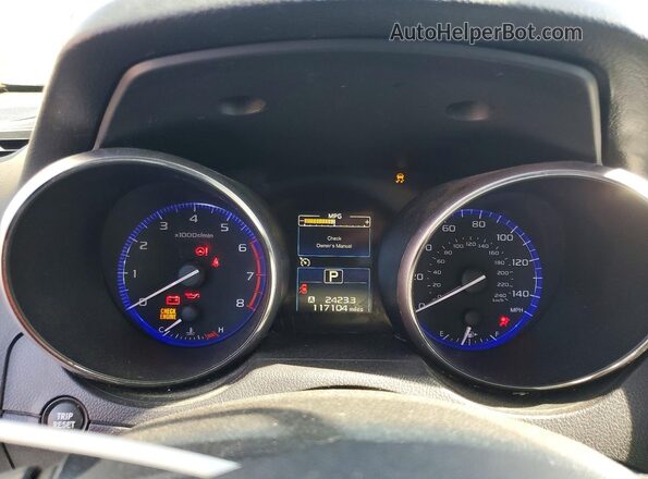 4S3BNAD65G3034149 2016 SUBARU LEGACY Blue Instrument cluster view