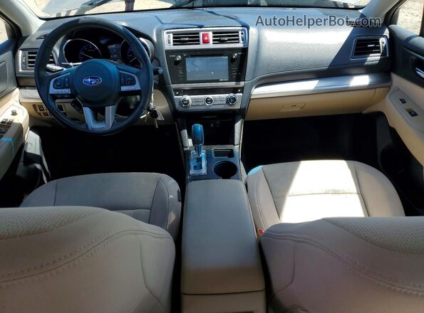 4S3BNAD65G3059326 2016 SUBARU LEGACY Gold Вид панелі приладів