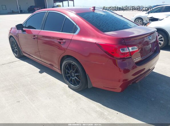 4S3BNAD65H3034766 2017 SUBARU LEGACY Red 
