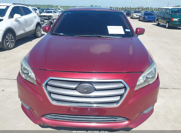 4S3BNAD65H3034766 2017 SUBARU LEGACY Red 