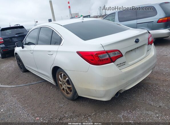 4S3BNAD68G3020570 2016 SUBARU LEGACY White Tył lewy
