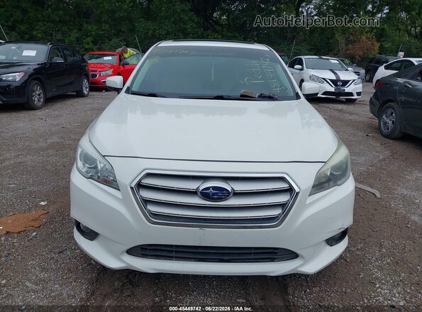 4S3BNAD68G3020570 2016 SUBARU LEGACY White Widok zestawu wskaźników