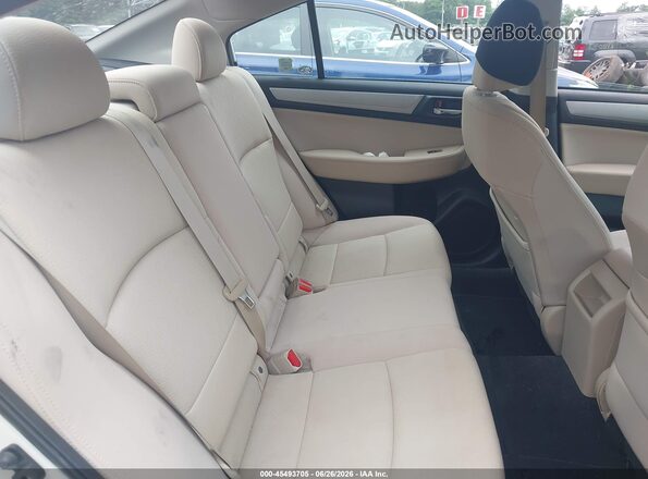 4S3BNAD69H3016481 2017 SUBARU LEGACY White VIN კოდის სტიკერის ხედი