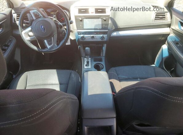 4S3BNAD6XG3050329 2016 SUBARU LEGACY Red Вид панелі приладів