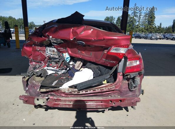 4S3BNAF60J3043734 2018 SUBARU LEGACY Red 