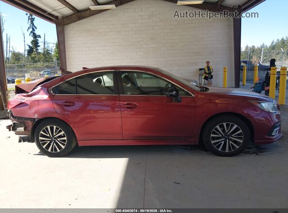 4S3BNAF60J3043734 2018 SUBARU LEGACY Red Vista interior de 360 grados