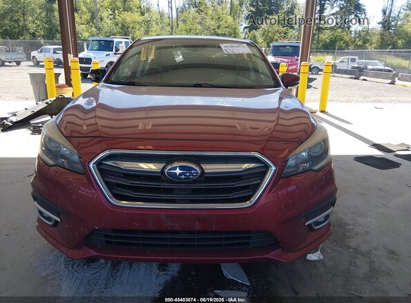 4S3BNAF60J3043734 2018 SUBARU LEGACY Red Vista interior trasera