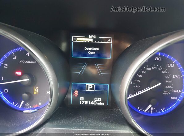 4S3BNAF64G3031434 2016 SUBARU LEGACY Black 