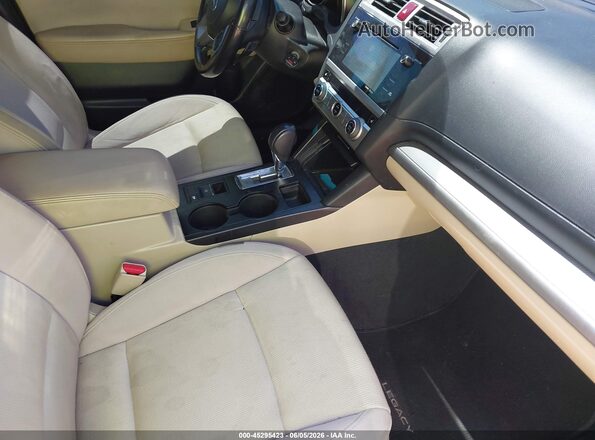 4S3BNAF64G3034219 2016 SUBARU LEGACY Silver წინა სალონის ხედი