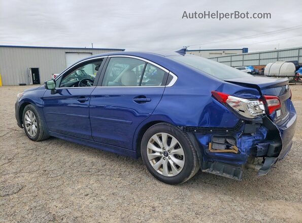 4S3BNAF65G3064183 2016 SUBARU LEGACY Blue Задня ліва чверть